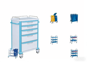 提取病床图片 (35)(1) ABS Medical Multi-Function Mobile Cart