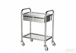 Stainless steel medical cart